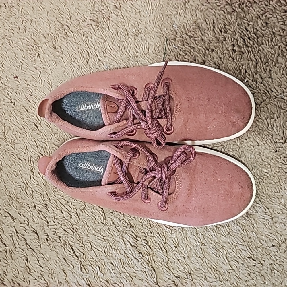 Allbirds Women’s Wool Runner Shoes Sz 8 GUC